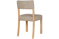 Nadeeka Linen Upholstered Dining Chair - Soft Grey
