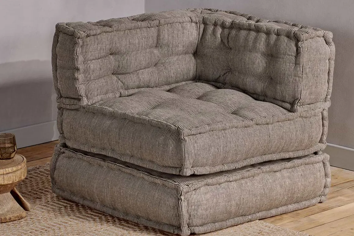 Nadeeka Modular Corner - Soft Grey