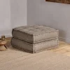 Nadeeka Modular Sofa Footstool - Soft Grey