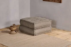 Nadeeka Modular Sofa Footstool - Soft Grey