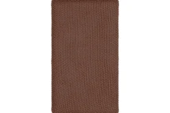 Nahan Moss Stitch Cotton Throw - Rust
