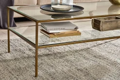 Nakuru Iron & Glass Coffee Table