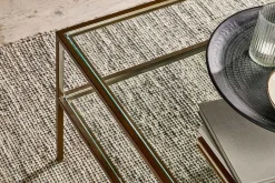 Nakuru Iron & Glass Coffee Table