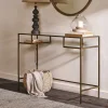 Nakuru Iron & Glass Console Table