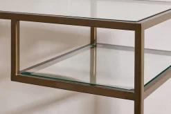 Nakuru Iron & Glass Console Table