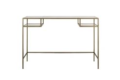 Nakuru Iron & Glass Console Table