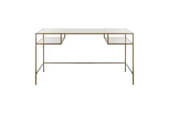 Nakuru Iron & Glass Desk