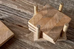 Nalbari Coasters - Natural (Set of 4)
