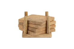 Nalbari Coasters - Natural (Set of 4)