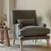 Nalla Wool Armchair - Charcoal