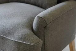 Nalla Wool Armchair - Charcoal