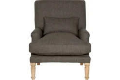 Nalla Wool Armchair - Charcoal