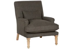 Nalla Wool Armchair - Charcoal