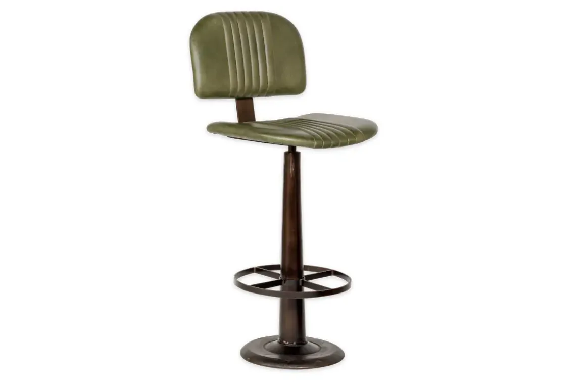Narwana Bar Chair - Rich Green