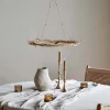 Natesa Hanging Wreath - Brass