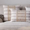 Nayika Cotton Cushion Cover - Rust