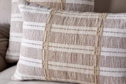 Nayika Cotton Cushion Cover - Rust