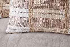 Nayika Cotton Cushion Cover - Rust