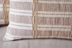 Nayika Cotton Cushion Cover - Rust