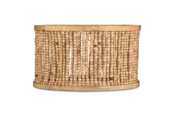 Neela Mango Wood Lampshade - Natural