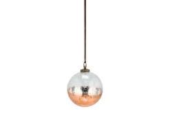 Nevasa Giant Bauble Round - Clear & Antique Copper