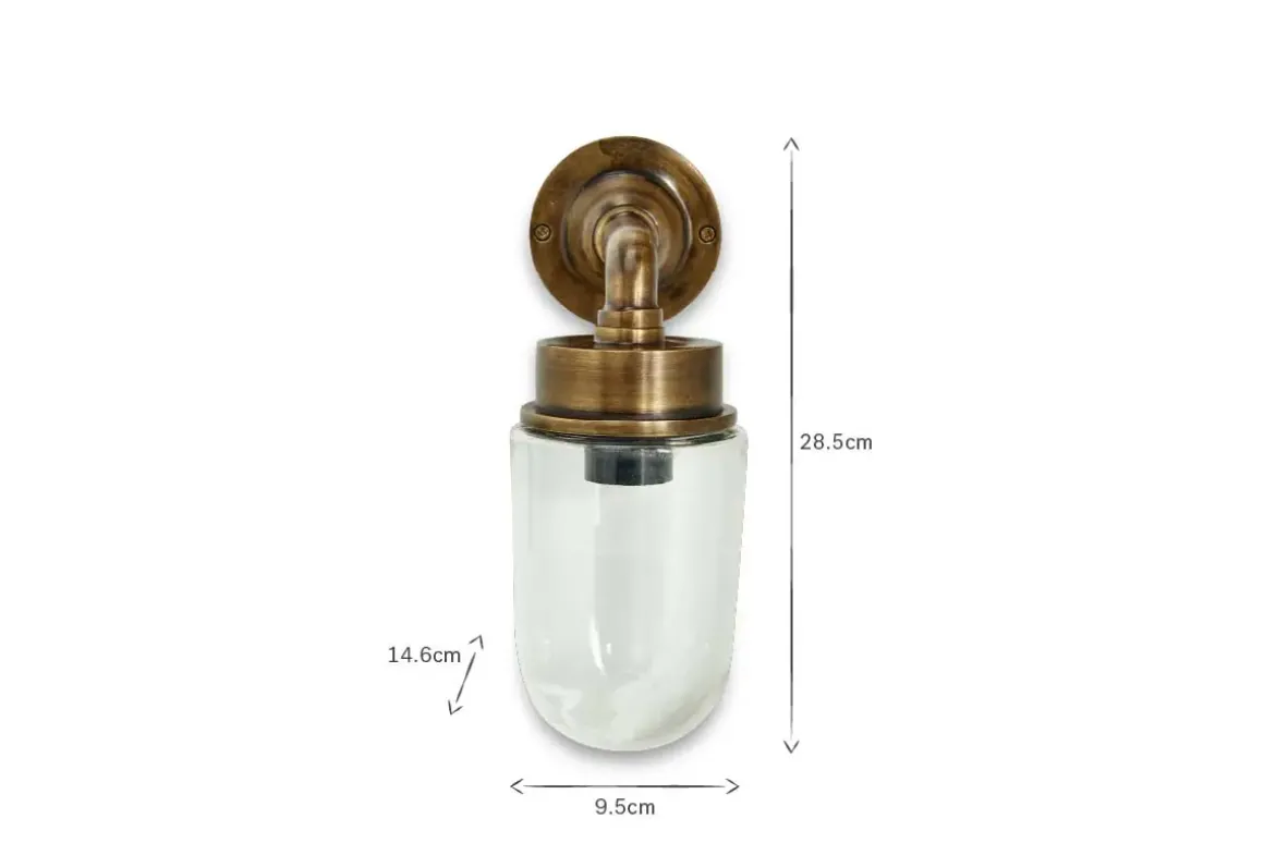 Ngari Outdoor Light - Antique Brass