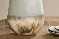 Ngolo Recycled Glass Vase - Aged Smoke