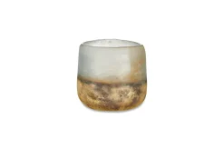 Ngolo Tealight Holder - Aged Smoke
