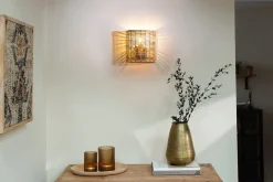 Noko Rattan Wall Lamp - Small