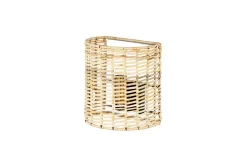 Noko Rattan Wall Lamp - Small