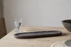 Nyati Serving Platter - Dark Brown