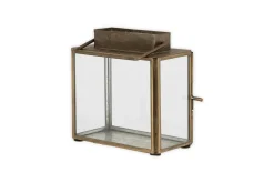 Obi Mini Table Lantern - Antique Brass