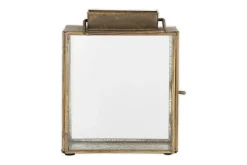 Obi Mini Table Lantern - Antique Brass