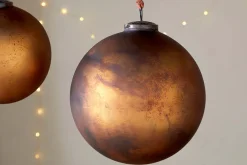 Oko Giant Bauble - Matt Gold