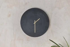 Okota Wall Hung Clock - Black