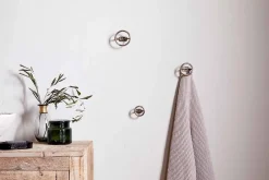 Olani Bathroom Hooks - Antique Brass - (Set of 3)