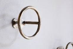 Olani Bathroom Hooks - Antique Brass - (Set of 3)