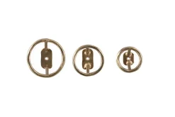 Olani Bathroom Hooks - Antique Brass - (Set of 3)