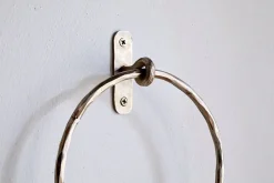 Olani Towel Ring - Antique Brass