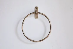 Olani Towel Ring - Antique Brass