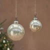 Ometti Giant Round Bauble - Rustic Gold