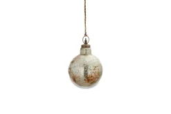 Ometti Giant Round Bauble - Rustic Gold