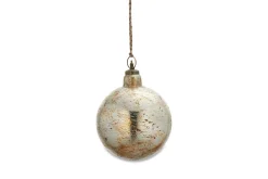 Ometti Giant Round Bauble - Rustic Gold