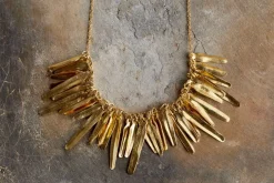 Omuti Necklace - Gold