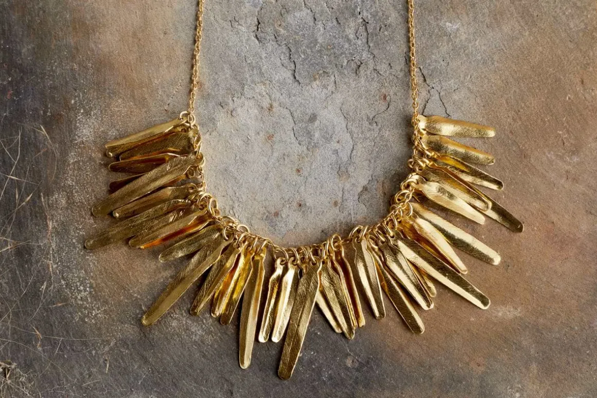Omuti Necklace - Gold