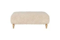 Otas Teddy Ottoman - Off White
