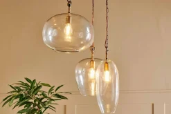 Otoro Statement Recycled Glass Cluster Pendant