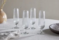 Otuba Champagne Flute - Clear (Set of 4)