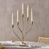 Palani Statement Candelabra - Antique Brass - Large
