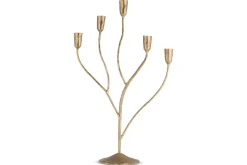 Palani Statement Candelabra - Antique Brass - Large